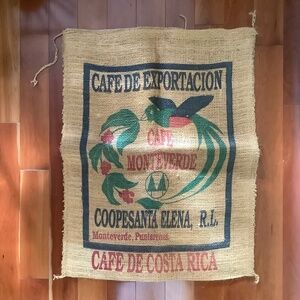 Coffee Bean Burlap Sack